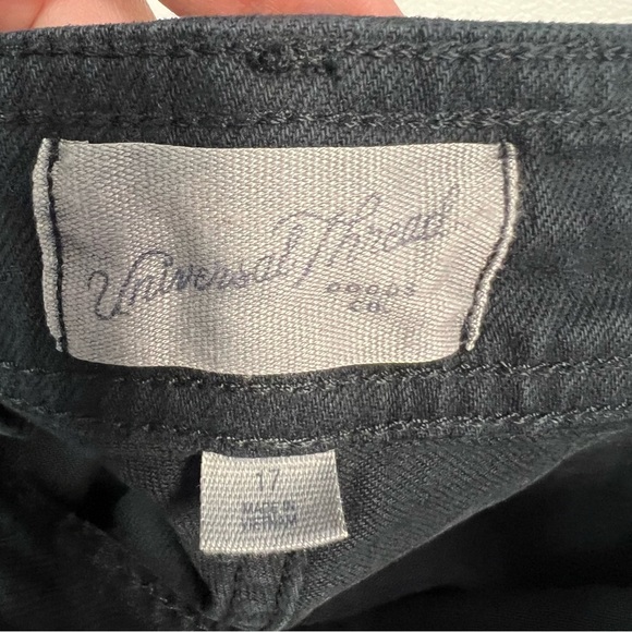 Universal Thread Black Wide-Leg High-Rise Ankle Pants Size 17 - Picture 9 of 12